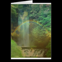 waterfall rainbow cards