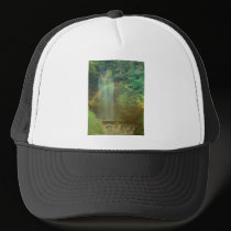 waterfall rainbow hats