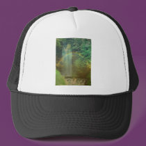 waterfall rainbow hats