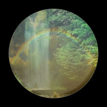 waterfall rainbow magnets