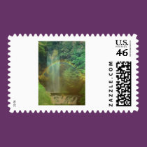 waterfall rainbow stamps