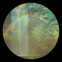 waterfall rainbow stickers