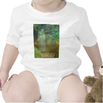 waterfall rainbow t-shirts by trendhuntress waterfall rainbow t-shirts