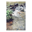 Waterfall Scripture posters