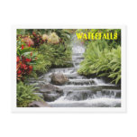 Waterfall, WATERFALLS Postcard