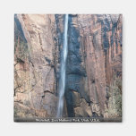 Waterfall, Zion National Park, Utah, U.S.A. Refrigerator Magnet