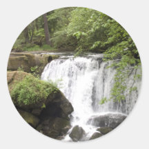 WaterfallA052309 Round Stickers