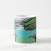 Waterfalls and Carabao Mug