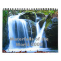 Waterfalls of the World 2009 calendars by zazzleuser34 Waterfalls of the World 2009 calendars