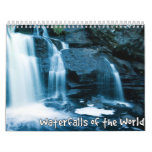 Waterfalls of the World Wall Calendar