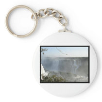 Waterfalls Picture! Iguazu Falls! Keychain