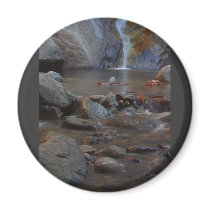 Waterfalls Streams Rocks magnets by lifesphere Waterfalls Streams Rocks magnets