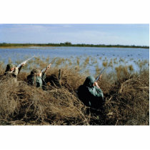 Waterfowl Hunting photo sculptures by animalpark Waterfowl Hunting photo sculptures
