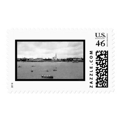 Waterfront at Dar-es-Salaam, Tanganyika 1902 Postage Stamps by lc_vintagephotos