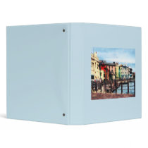 Waterfront Bridgetown Barbados 3 Ring Binder