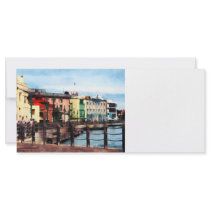 Waterfront Bridgetown Barbados Personalized Rack Card