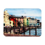 Waterfront Bridgetown Barbados Rectangle Magnet