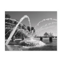 Waterfront Fountain Post Card