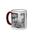 Waterfront in New Orleans. French market mugs