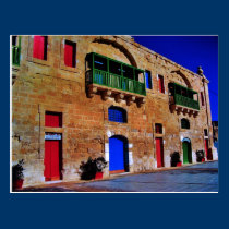 Waterfront, Valletta postcards