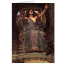 Waterhouse Circe Greeting Card
