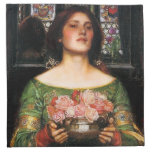 Waterhouse Gather Ye Rosebuds Napkins
