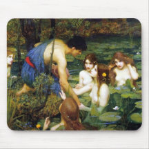 Waterhouse Hylas and the Nymphs Mouse Pad
