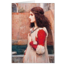 Waterhouse Juliet Greeting Card