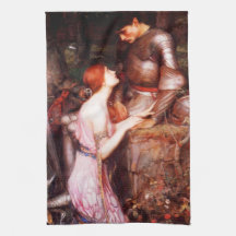 Waterhouse Lamia and the Soldier Kitchen Towel