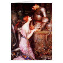 Waterhouse Lamia and the Soldier Note Card