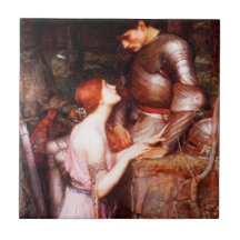Waterhouse Lamia and the Soldier Tile