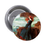 Waterhouse Miranda The Tempest Button