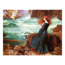 Waterhouse Miranda The Tempest Invitations