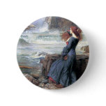 waterhouse, miranda, tempest, woman, sea, ship,