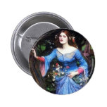 Waterhouse Ophelia Button