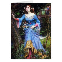 Waterhouse Ophelia Greeting Cards