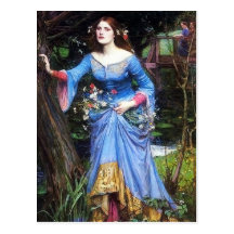 Waterhouse Ophelia Postcard