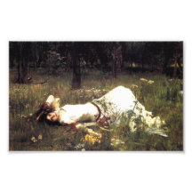 Waterhouse Ophelia Print Photographic Print