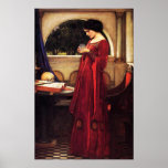 Waterhouse The Crystal Ball Poster