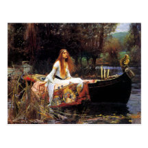 Waterhouse The Lady of Shalott Post Card