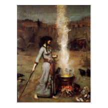Waterhouse The Magic Circle Postcard