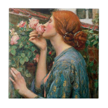 Waterhouse The Soul of the Rose Tile