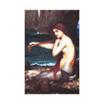 Waterhouse Vintage Mermaid Canvas Print