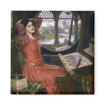 Waterhouse's Lady of Shalott magnets by alternateworlds Waterhouse's Lady of Shalott magnets