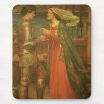 Waterhouse's Tristan and Isolde mousepads by MasterpieceCafe Waterhouse's Tristan and Isolde mousepads