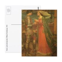 Waterhouse's Tristan and Isolde postcards