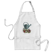 Watering Can and Seed Packets Design aprons by doonidesigns Watering Can and Seed Packets Design aprons