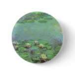 Waterlilies (1914) by Claude Monet Button