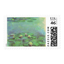 Waterlilies (1914) by Claude Monet Stamps