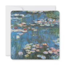 Waterlilies by Claude Monet Personalized Announcement
